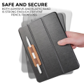 Universal Stylus Pen Holder Sticker for Pencil for iPad Table Touch Pen M-Pencil Anti-Lost Case -Black.