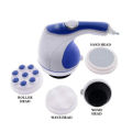 Relax Tone Spin Body Massager With 4 Headers Relax Spin Tone Slimming Lose Weight Burn Fat Full Body Massage. 