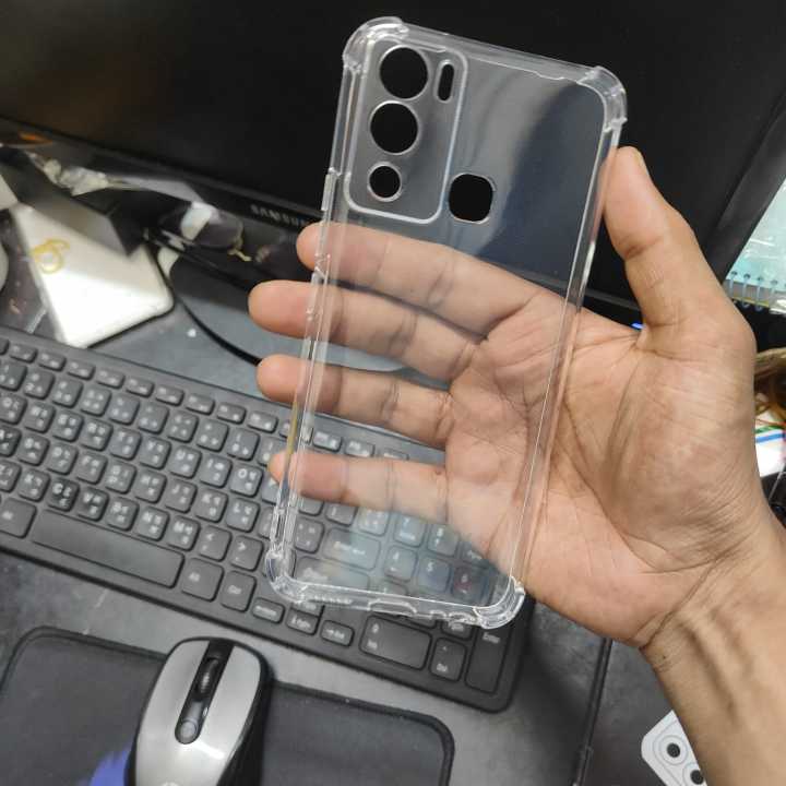 Infinix%20Hot%2012i%20%20Premium%20Silicone%20Case%20Crystal%20Clear%20Soft%20TPU%20Ultra-Thin%20Transparent%20Flexible%20Protective%20Mobile%20Phone%20Back%20Cover%20-%20Image%203