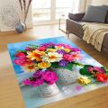 Flower 3D Carpet for Bedroom Large Floor Mat Area Rugs Anti-Slip Bathroom Kitchen Hallway Living Room Home Decor Tapis Chambre.