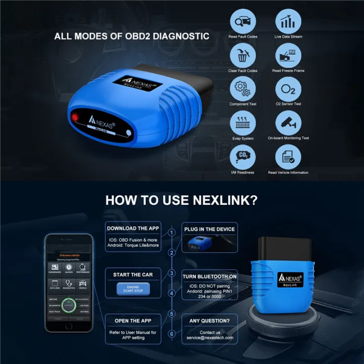 2X%20NexLink%20Bluetooth%205.0%20Diagnostic%20Scanner%20for%20IOS%20&Android%20&%20PC%20OBD2/EOBD%20Fault%20Code%20Reader%20Diagnostic%20Scan%20Tool%20-%20Image%203