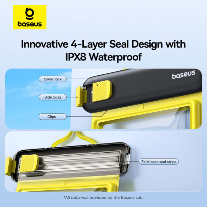 Baseus%20Waterproof%20Phone%20Case%20Pouch%20Bag%20for%20iPhone%2015%2014%2013%20Pro%20Max%20Samsung%20S24%20S23%20Ultra%20Under%207.2%E2%80%98%E2%80%99%20Phone%20Swimming%20Cover%20Bag%20-%20Image%203