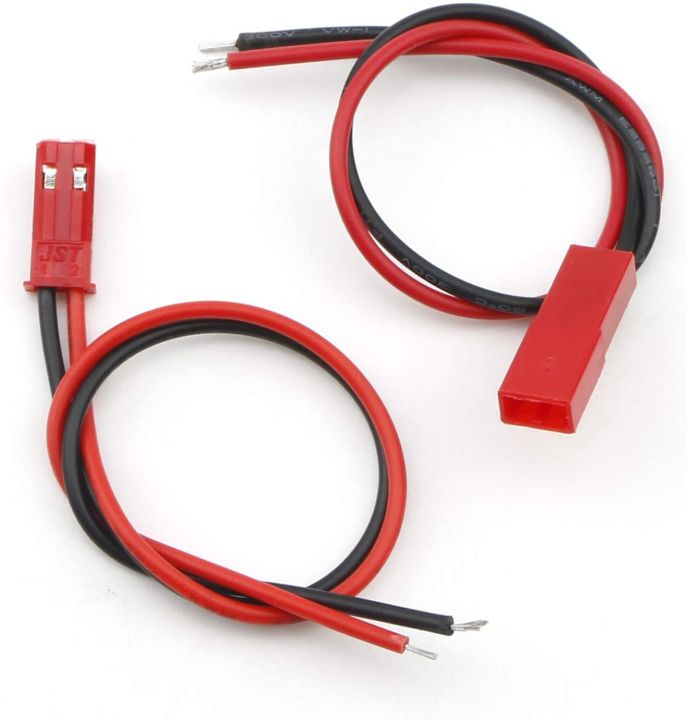 JST%20Male%20Female%202%20Pin%20Plug%20Connector%20Cable%20Wire%20Red%20for%20LED%20Lamp%20Strip%20RC%20Toys%20Battery-Pair%20-%20Image%202