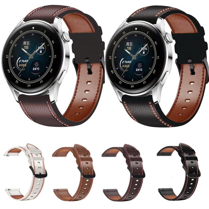 For%20Huawei%20Watch%20GT%203%2046mm%20/%20GT%20Runner%2022mm%20Tricolor%20Stitching%20Leather%20Watch%20Band%20-%20Image%207