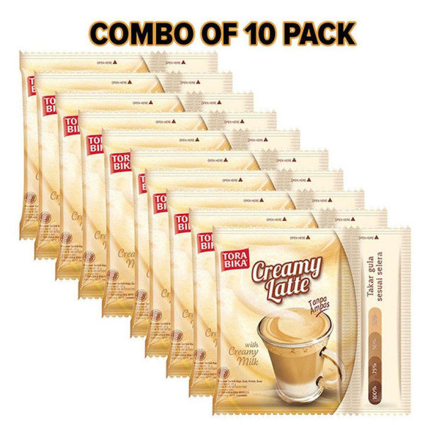 Tora Bika Cappuccino Coffee 25gm - Combo Of 10 Pack