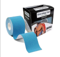 Kinesiological Tape for Sports And Fitness Black Color 10mm Width 5m Length.