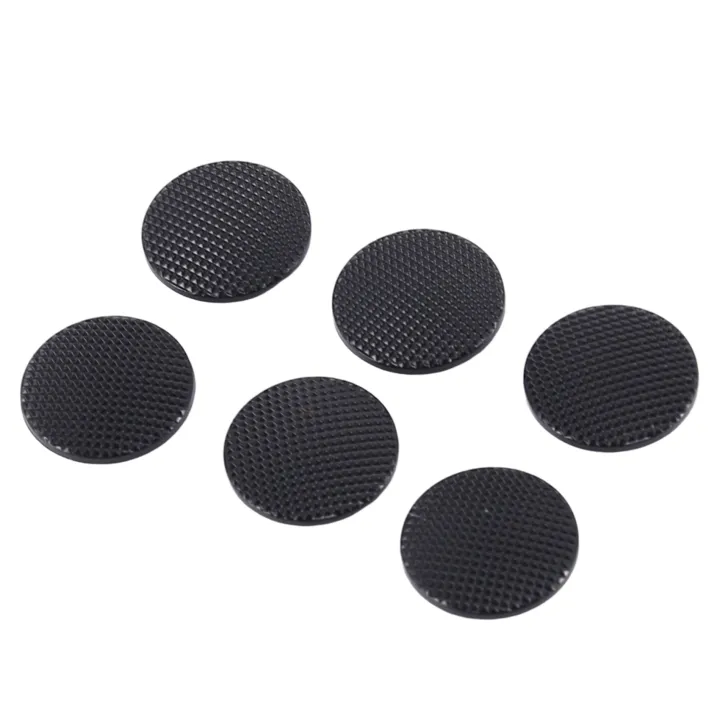 6pcs Analog Joystick Stick Replacement Cap Cover Button PSP 1000 Black