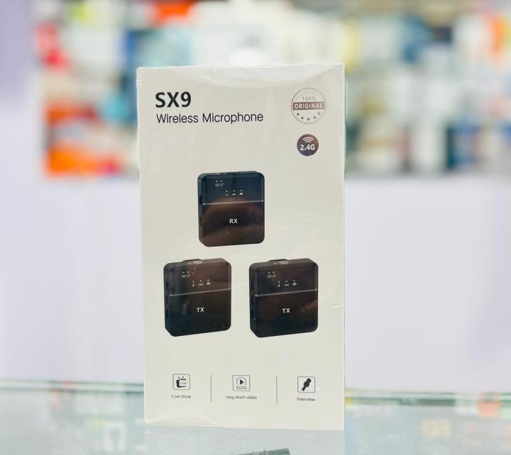 SX9%20Wireless%20Microphone%20for%20PC/iPhone%20&%20USB%20C/Camera%20(2%20Microphones%201%20Receiver)%20Ultra-Long%20Life%20360%20%C2%B0%20Intelligent%20Noise%20Reduction%20HD%20Radio%20Double%20vlog/Live/Video%20Recording%20-%20Image%207
