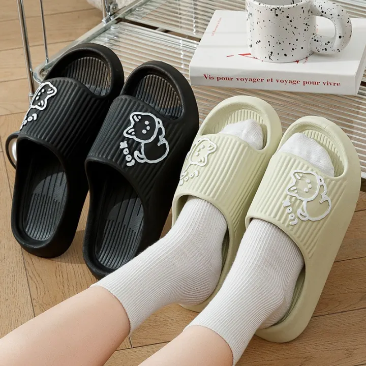Women%20Slippers%20Bath%20Thick%20Platform%20Non-Slip%20Home%20Cat%20Cartoon%20Flip%20Flops%202023%20Summer%20Beach%20Sandals%20Ladies%20Slides%20Indoor%20Shoes%20-%20Image%203
