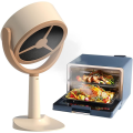 Desktop Range Hood, Portable Range Hood with 2 Speed Exhaust Fan, Adjustable Hanging Mini Extractor Hood for BBQ A. 