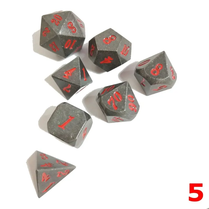 7pcs/set%20Polyhedral%20Metal%20Dice%20Set%20RPG%20T&G%20Waring%20Game%20Dungeons%20and%20Dragons%20Pink%20Blue%20Black%20-%20Image%206