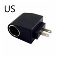 Universal Conversion Plug 220V AC To 12V DC Car Power Adapter Socket Converter Demoo. 