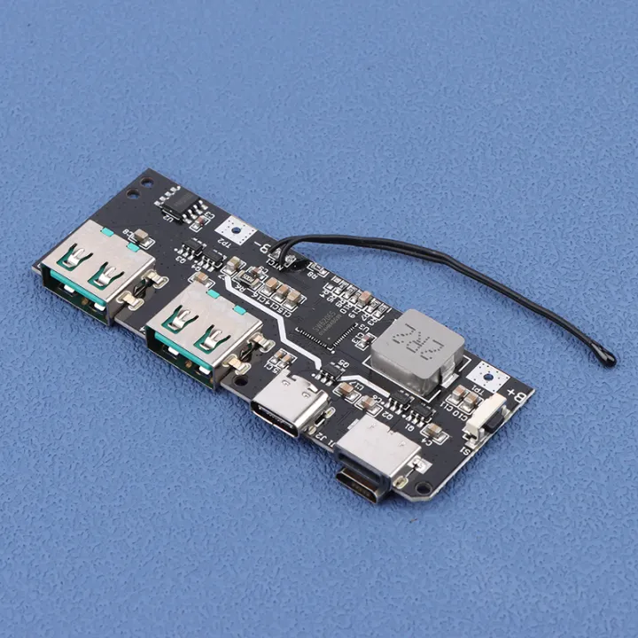 QC4.0%20QC3.0%20LED%20Dual%20USB%205V%204.5A%2022.5W%20Micro/Type-C%20USB%20Mobile%20Power%20Bank%2018650%20Charging%20Module%20Temperature%20Protection%20-%20Image%208