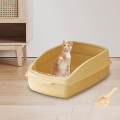 Cat Toilet Large for Medium Large Cats Small Pets Yellow. 