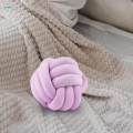 Soft Knot Ball Pillow Round Cushion Toy Throw Pillow for Chairs Bed Car Office.