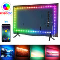 RGB 5050 Led Strip Light Bluetooth App Control 5V USB Led Tape Flexible Ribbon Diode Tape for TV Backlight Room Decoration.