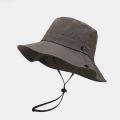 chin cord boonie hat waway cap for men cowboy hat beach hat for women sun hat accessories. 