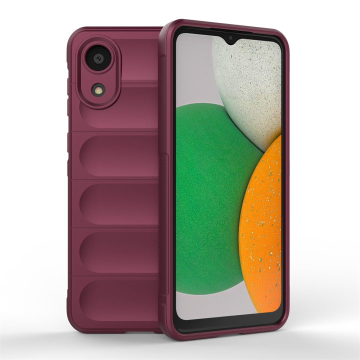Lereach%20For%20Samsung%20Galaxy%20A03%C2%A0Core%20Cover%20Case%20Liquid%20Silicone%20Skin-Friendy%20Concave-Panel%20Back%20Cover%20Case%20-%20Image%202