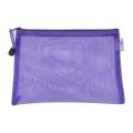 Zipper Pencile and Pen Box - Purple - pencil bag. 