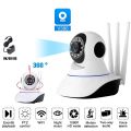 Premium Quality - V380 2MP HD 1080p Night Vision Wireless Wifi IP Camera with 2 Way Audio Rotate 3 Anthena Camera. 