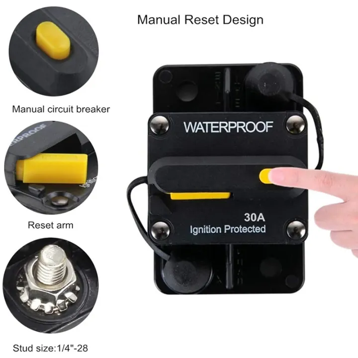30%20Amp%20Circuit%20Breaker%2012V-%2048V%20DC%20Manual%20Reset%20for%20Trolling%20Motor%20Rv%20Marine%20Boat%20Vehicles%20System%20Protection%20(30A)%20-%20Image%203