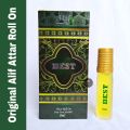 Alif Best Attar Long Lasting Roll On Ator Non Alcoholic Perfume (হালাল) - 8ml. 