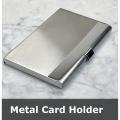 Metal Card Holder - Card Holder. 