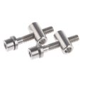 Bicycle Seatpost Fastening MTB Mountain Bike Ti Parts Screws Titanium Bolts M5X30 for Thomson Seatpost Bike Accessories -silver(Titanium). 