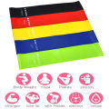 Elastic Resistance Loop Bands Gym Yoga Exercise Fitness Workout Stretch. 