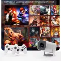 P30 Max Android 4K Projector + Video Game Console Combo. 