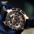MEGIR Chronograph Men Sport Watch Fashion Silicone Army Military Watches Relogio Masculino Quartz Wrist Watch Clock Men 2056. 