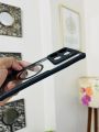 Shock Proof Clear Protective Back Case for Infinix Note 40 Pro/40s/Note 40 4G- AirEDGE Technology | 360 Degree Camera Protection | Transparent Hybrid Back Case Mobile Cover - Black.