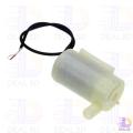 Mini Submersible Water Pump White Submersible Brushless Mini Water Pump DC 3V 6V 1.5W 1.6L/Min Submersible Solar Water Aquariums Fish Tank Pump White Color.