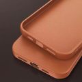 For Apple iPhone 15 Ultrathin Leather Grain TPU Design Anti-Fingerprint Protect Cover Phone Cases Mobile Cover-EGL.