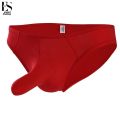 elegantstunning Men Sexy Briefs Multicolor Soft Comfortable Lightweight Breathable Ultra-thin Ice Silk Underwear.