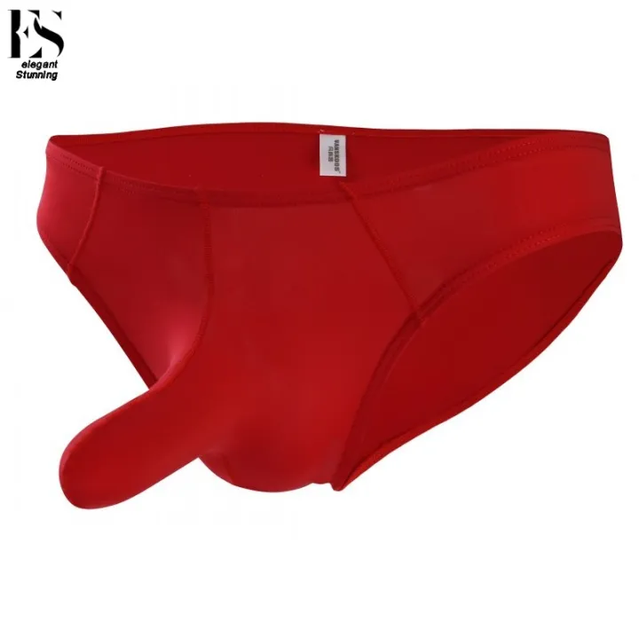 elegantstunning%20Men%20Sexy%20Briefs%20Multicolor%20Soft%20Comfortable%20Lightweight%20Breathable%20Ultra-thin%20Ice%20Silk%20Underwear%20-%20Image%202
