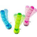 Baby wind-up toy Promotion mini plastic wind-up game toy colorful upper chain caterpillar toy.