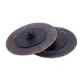 50 PCS 2 inch /50 mm 80 Grit Roll Lock Sanding Disc Abrasive Pads. 