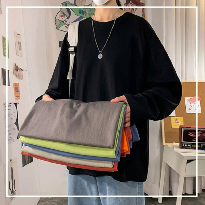 100%25%20Cotton%20Oversize%20Men's%20Women%20T-shirt%20Man%20Long%20sleeves%20Pure%20Color%20Men%20t%20shirt%20T-shirts%20For%20Male%20Female%20Tops%20Dislikelike%20-%20Image%205