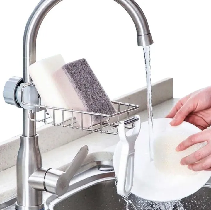 Faucet%20Rack%20Stainless%20Steel%20Kitchen%20Sink%20Caddy%20Storage%20Rack%20Organizer%20Adjustable%20Drain%20Faucet%20Soap%20Sponge%20Holder%20Shelves%20for%20Kitchen%20Bathroom%20-%20Image%205