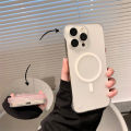 HOCE Transparent Frameless Magnetic Phone Cases For iPhone 17 16 15 14 13 12 Pro Max 14 15 16 Plus 17 Air MagSafe Case Ultra Thin Matte Frosted Hard PC Cover. 