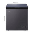 Haier 142L Chest Freezer (Model: HCF-175SG). 