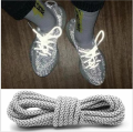1 Pair 100 CM Round Reflective Shoelaces for Shoes Sneakers Night Luminous Sneaker Running Shoelace 100CM Fluorescent Shoestrings.