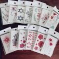 30 Sheets Waterproof Temporary Tattoo Stickers Body Art Water Transfer Tattoos. 