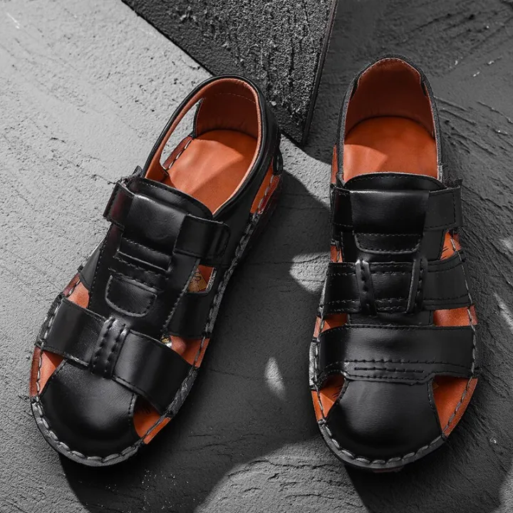 High%20Quality%20Men%20%20Leather%20Sandals%20Breathable%20Comfortable%20Summer%20Shoes%20Fashion%20Flat%20Male%20Sandals%20Leather%20Men%20Casual%20Shoes%20-%20Image%202