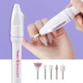 5 Head Grinding And Polishing Set Electric Nail Drill Machine Kit Polish File Drills Bit Pen Manicure Tool Accesorios For Nails. 