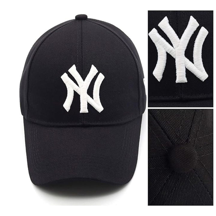 Black%20And%20White%20Ny%20Cotton%20Casual%20Cap%20For%20Men%20-%20Cap%20For%20Men%20-%20Cap%20-%20Image%203