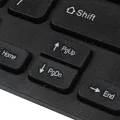Wire Keyboard Ultra-Thin Quiet Small Size 78 Keys Mini Multimedia Usb Keyboard For Laptop Pc. 