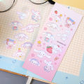 1/2/5PCS Cartoon Cartoon Sticker Sanrio Modeling Sticker Goo Card Decorative Sticker Handbook Material Sticker Students Gift. 