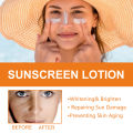 EELHOE Sunscreen Lotion Solar Protector Cream Oil Control Sunscreen Waterproof Refreshing Sun Protective Cream Body Sunblock 50g. 
